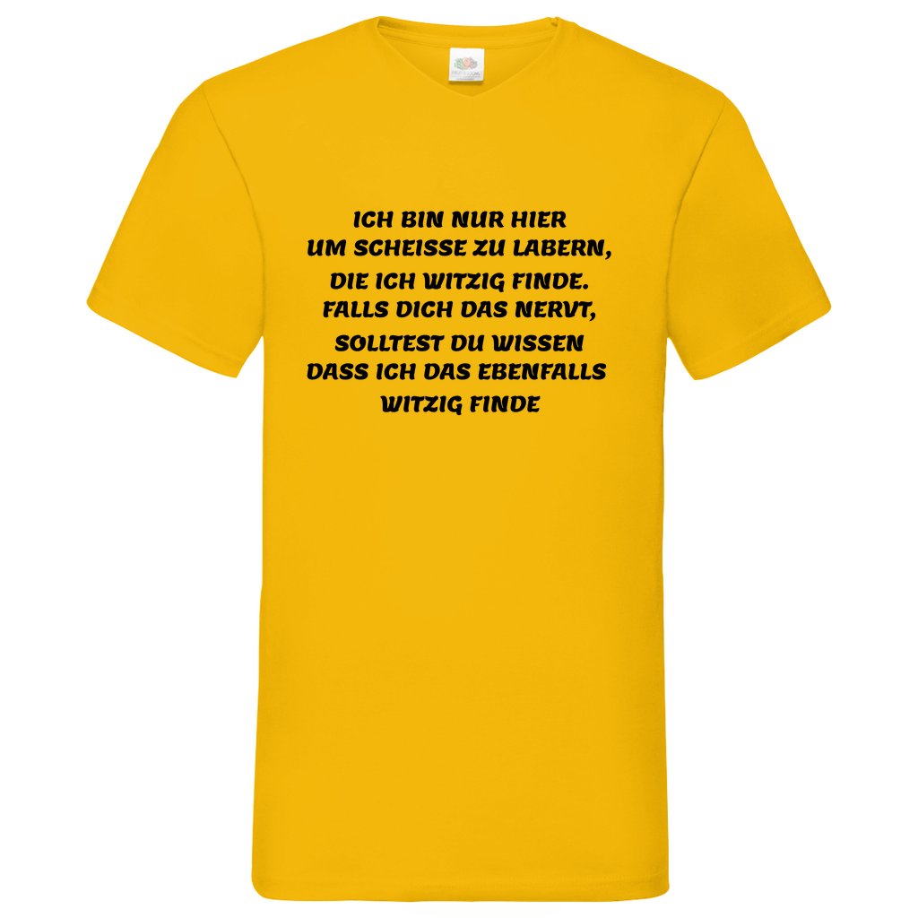 Labern - V-Neck T-Shirt bright