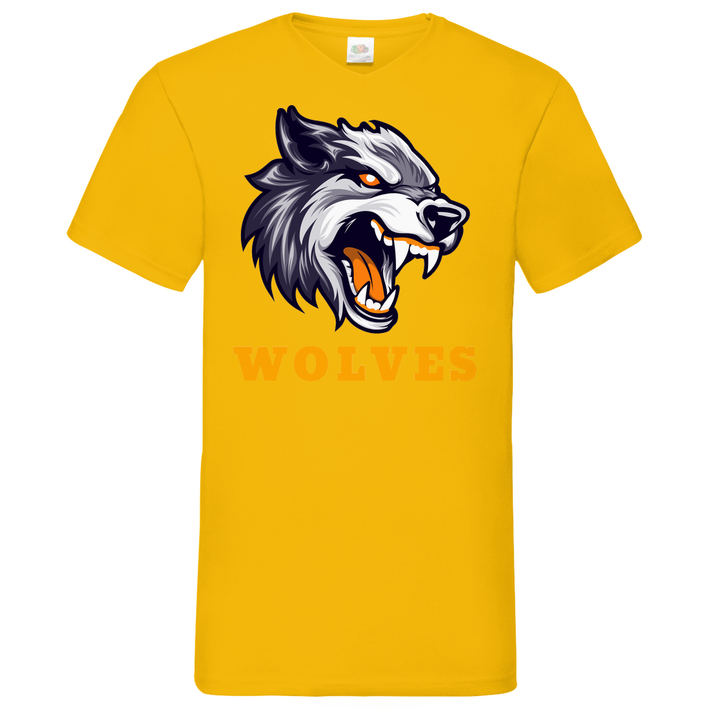Wolfes - V-Neck T-Shirt