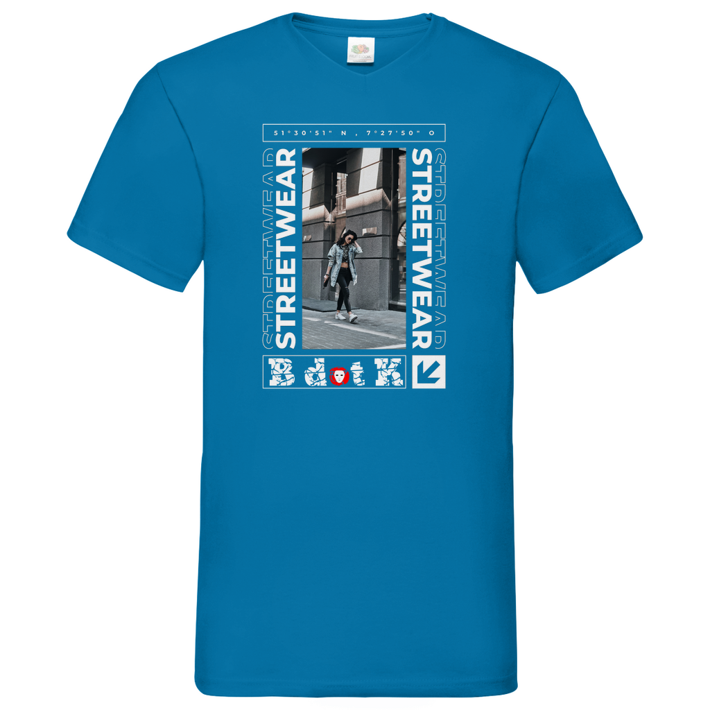 Grad B dot K - V-Neck T-Shirt dark