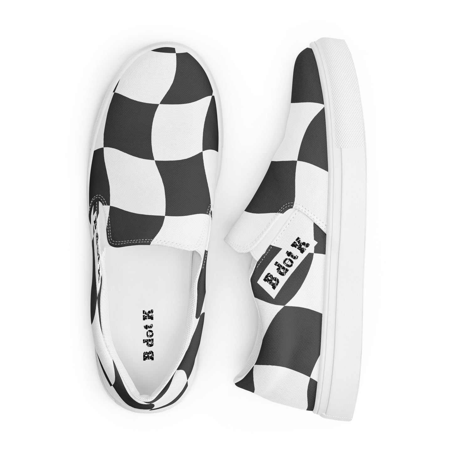 College shoes Caro black-white B dot K