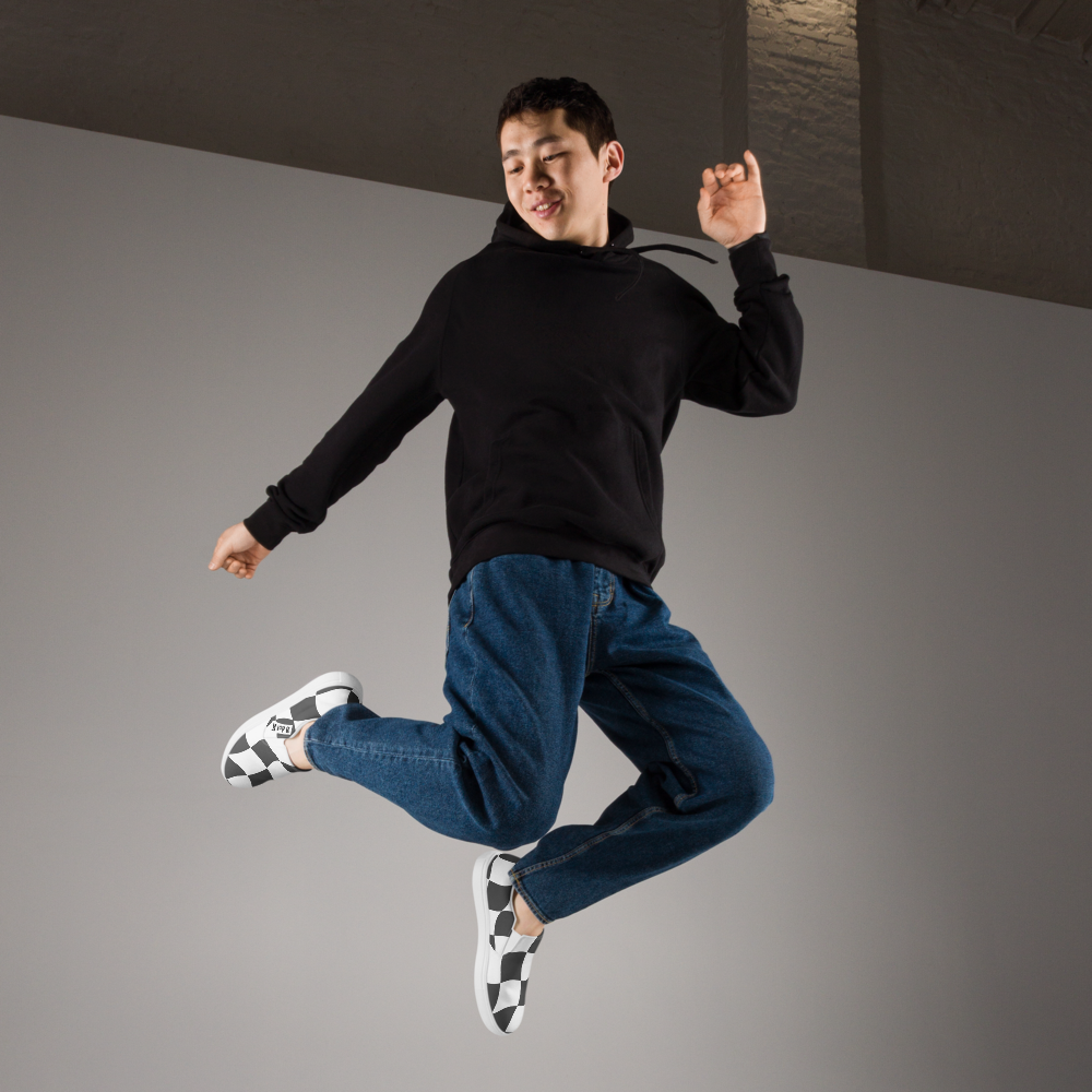 College shoes Caro black-white B dot K