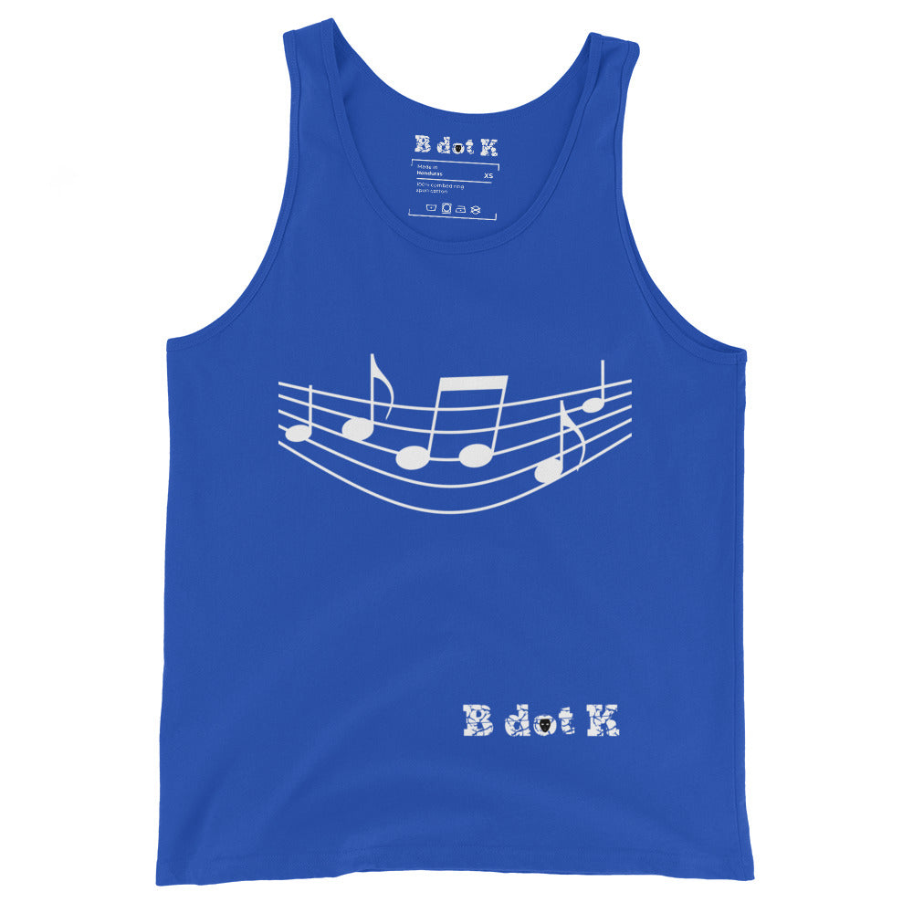 Tank Top sports Sound - B dot K Unisex dark