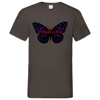 Freedom - V-Neck T-Shirt bright