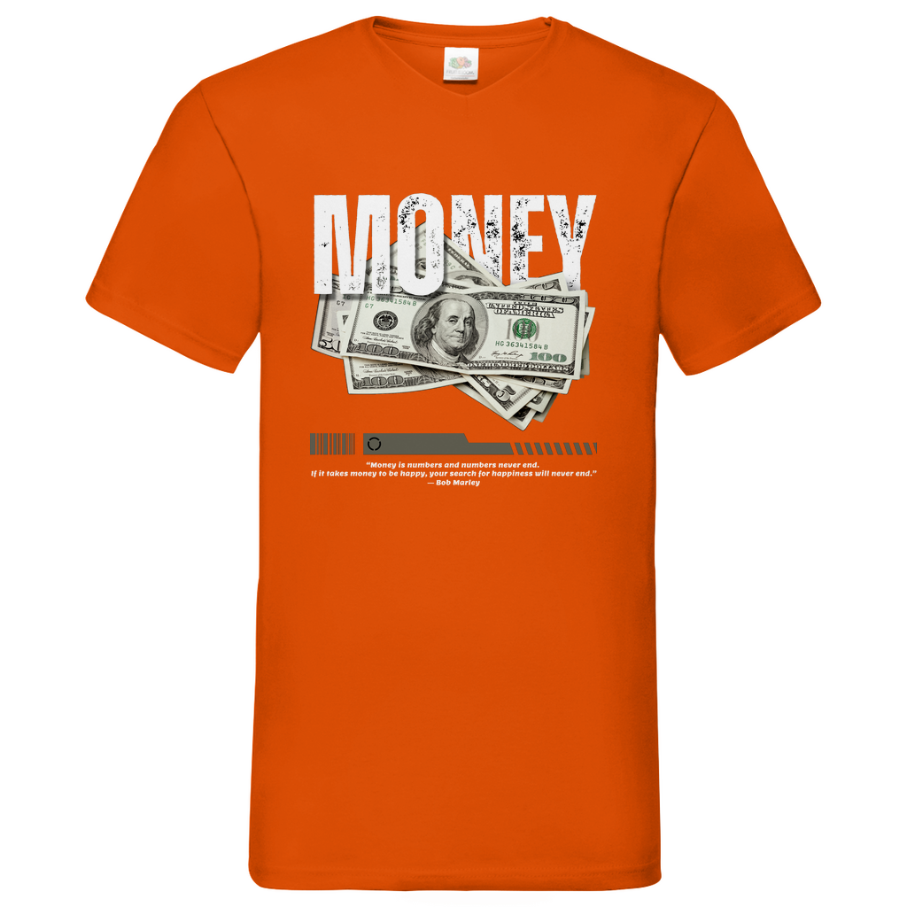 Money-Marly - V-Neck T-Shirt dark