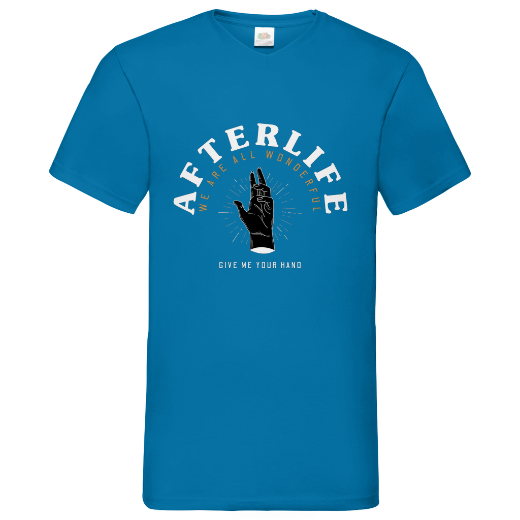 After Life - V-Neck T-Shirt dark