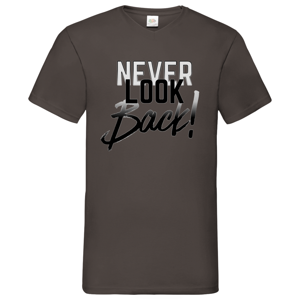 Neverlook back 2 - V-Neck T-Shirt