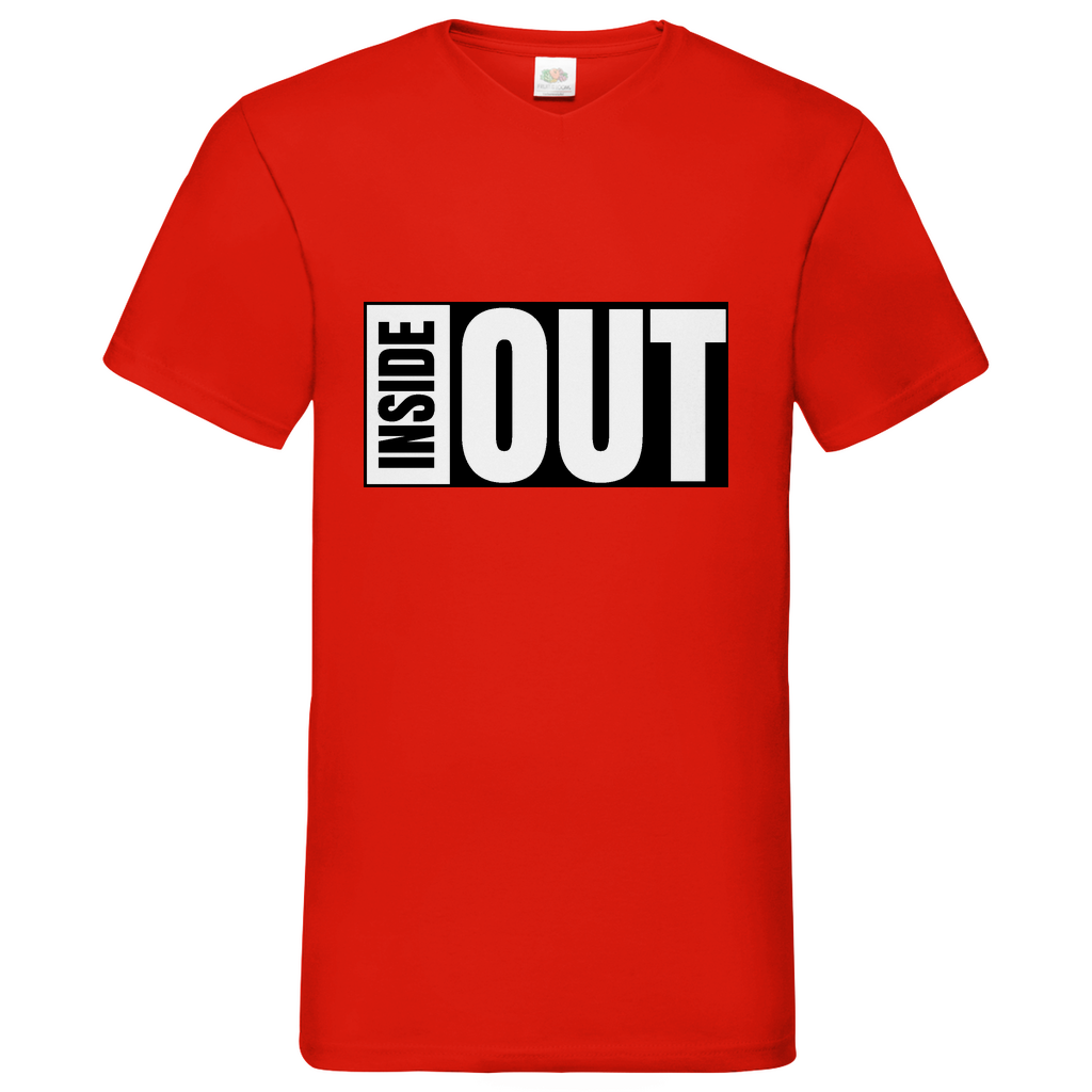 Inside Out - V-Neck T-Shirt - bright