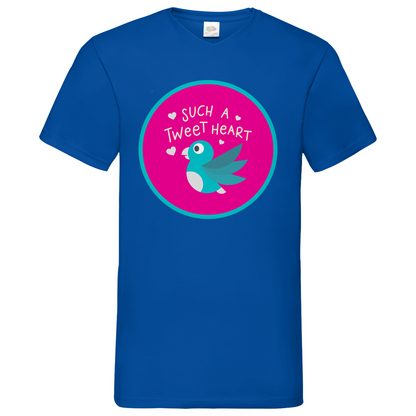Tweet Herat - V-Neck T-Shirt