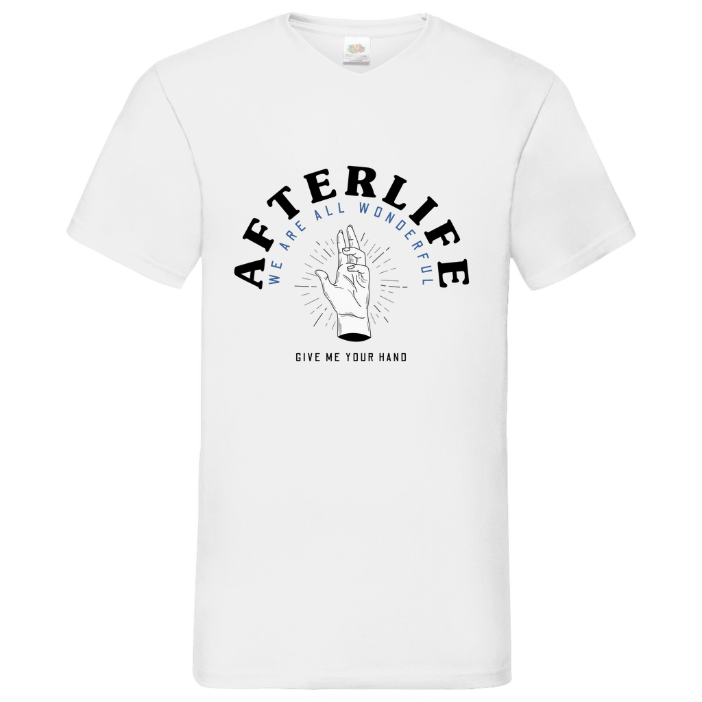 After Life -  V-Neck T-Shirt bright