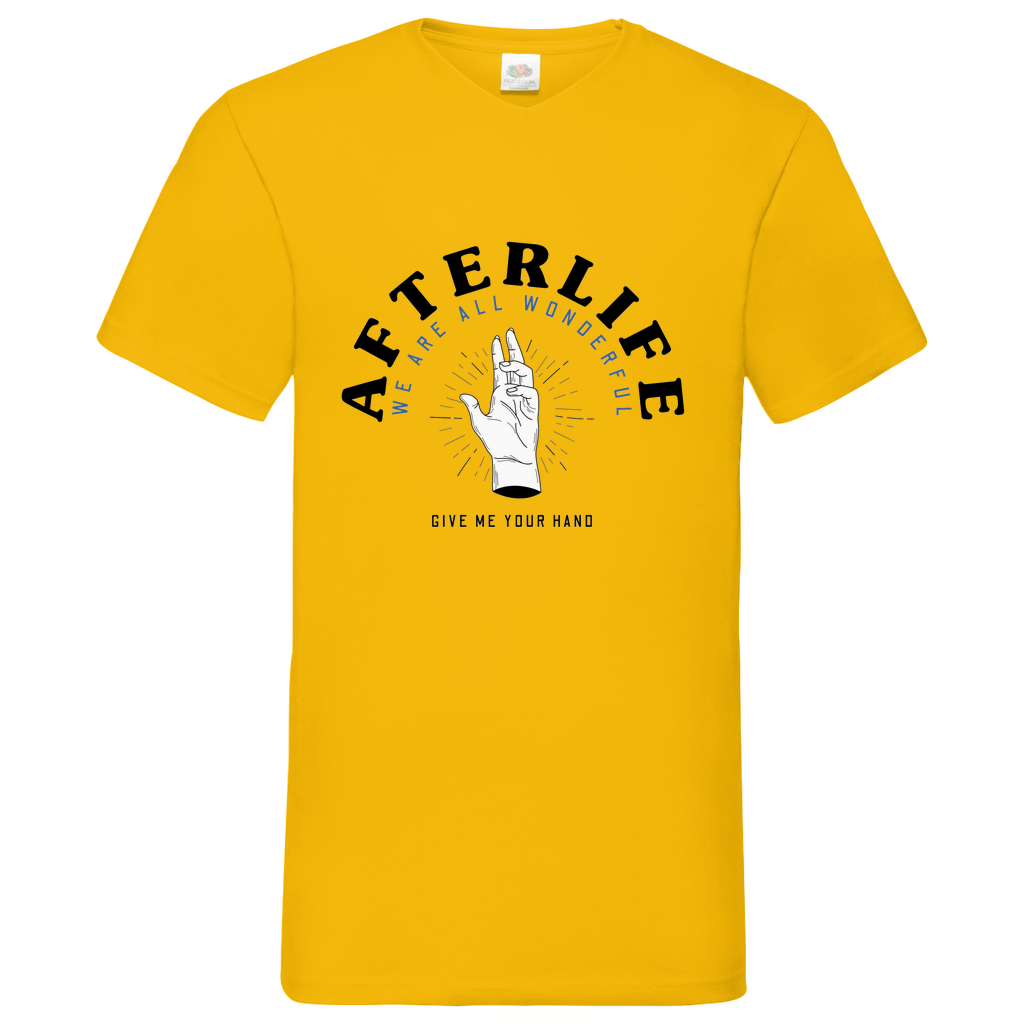 After Life -  V-Neck T-Shirt bright
