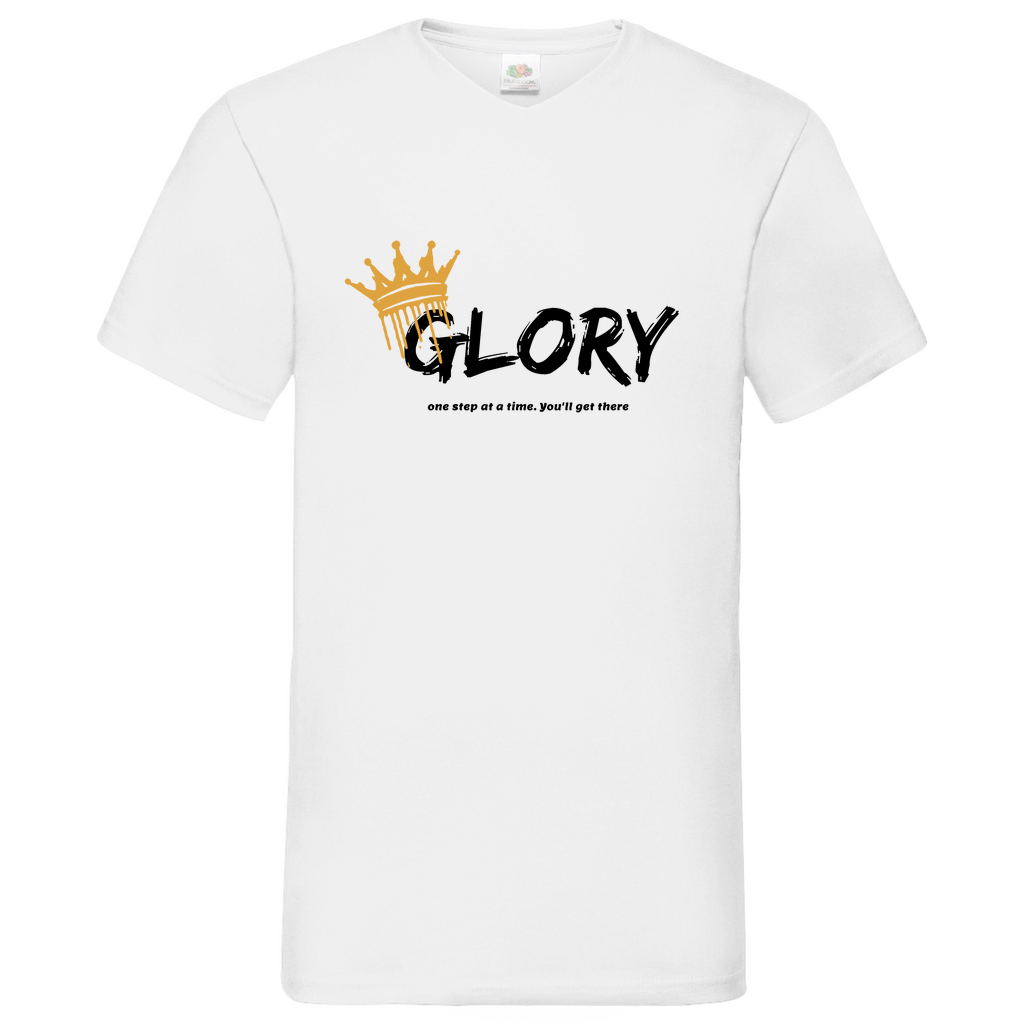 Glory- V-Neck T-Shirt dark
