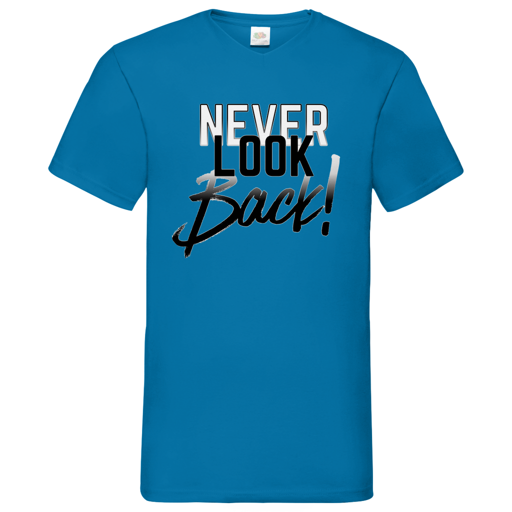 Neverlook back 2 - V-Neck T-Shirt