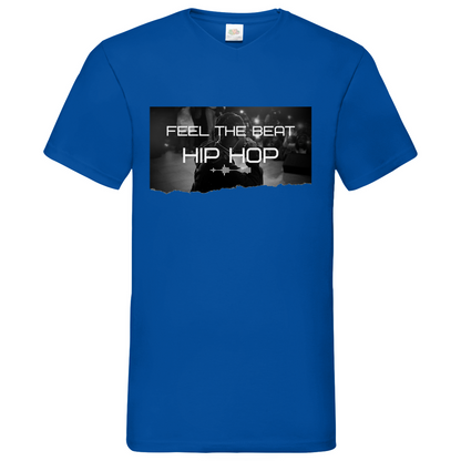 Feel HipHop - V-Neck T-Shirt bright