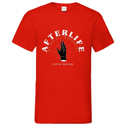 After Life - V-Neck T-Shirt dark