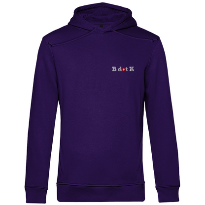 Bio Hoodie - eco B dot K Mask wrecked dark