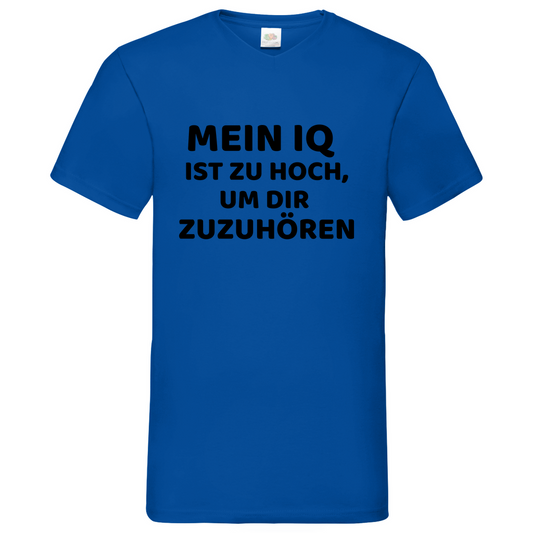 IQ - V-Neck T-Shirt bright