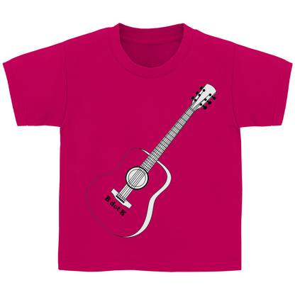 T-Shirt kids - Guitar B dot K  / bright