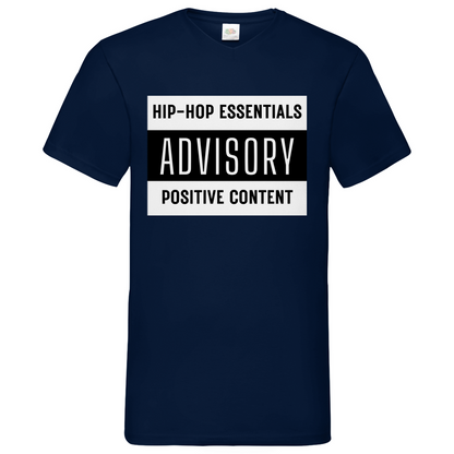 HipHop Advisory - V-Neck T-Shirt dark