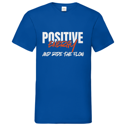 Positive Energy- V-Neck T-Shirt dark