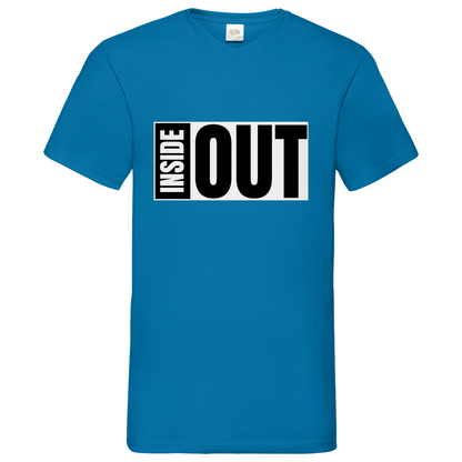 Inside Out - V-Neck T-Shirt - dark