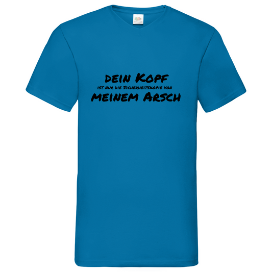 Sicherheitskopie - V-Neck T-Shirt bright