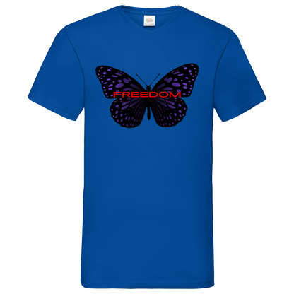 Freedom - V-Neck T-Shirt bright