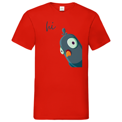 Hi Bird - V-Neck T-Shirt