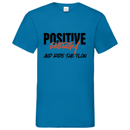 Positive Energy- V-Neck T-Shirt dark