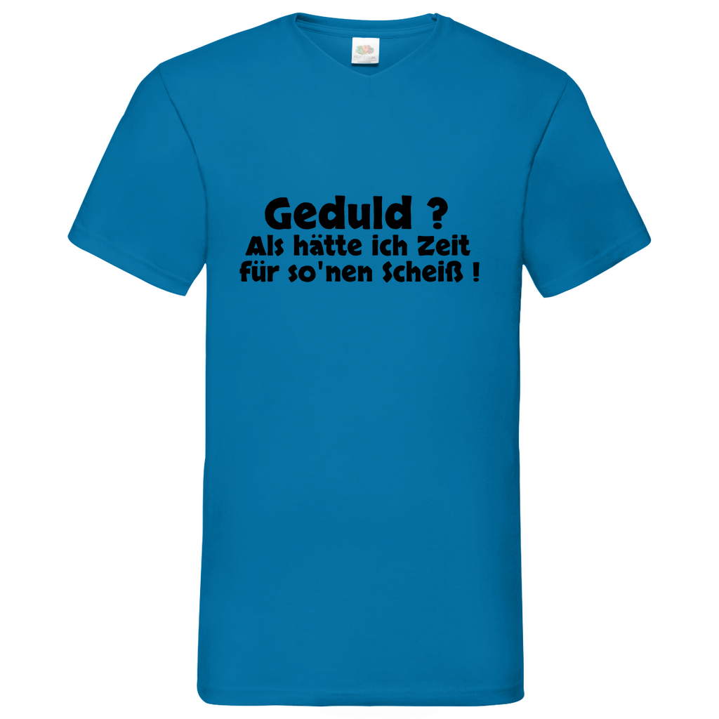Gedult - V-Neck T-Shirt bright