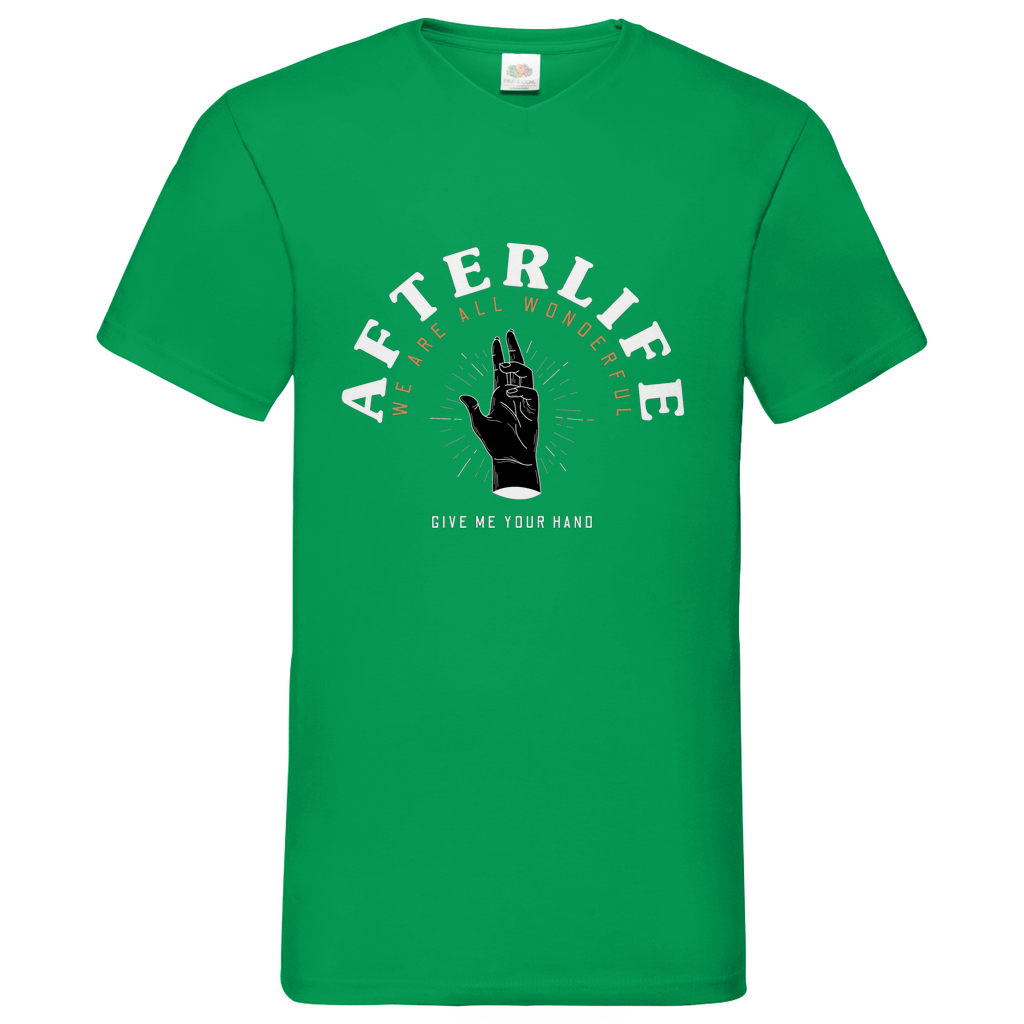 After Life - V-Neck T-Shirt dark