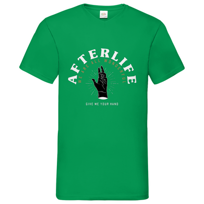After Life - V-Neck T-Shirt dark