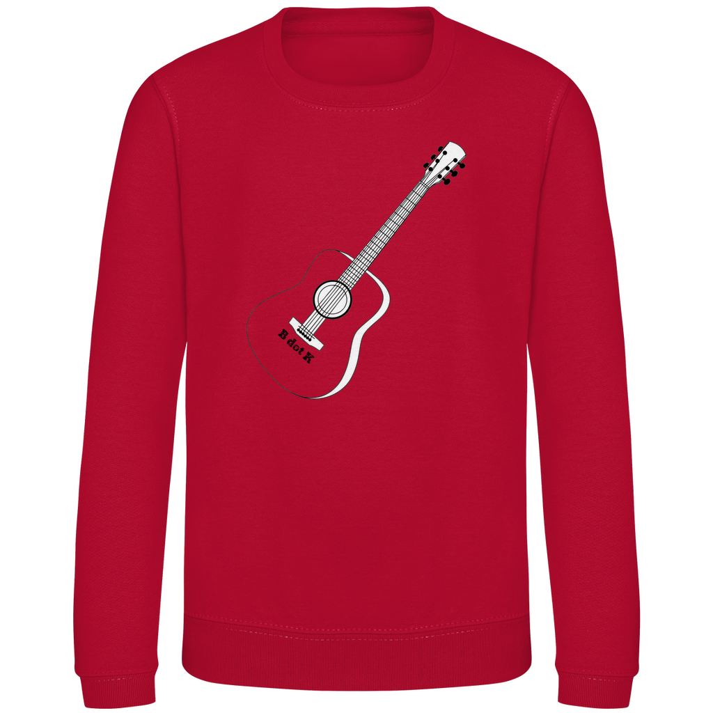 eco Sweatshirt Kids - Guitar B dot K  / bright