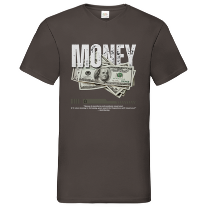 Money-Marly - V-Neck T-Shirt dark