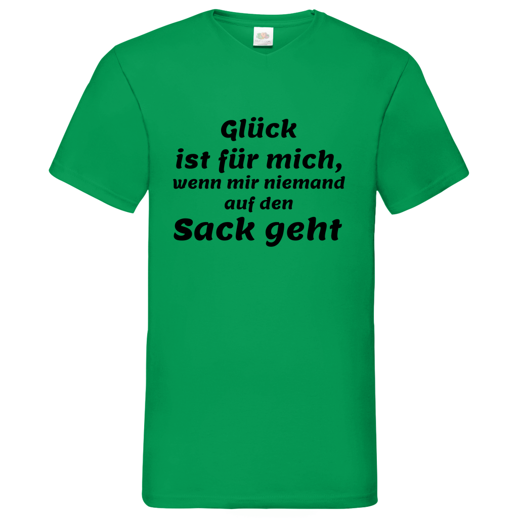 Sack - V-Neck T-Shirt bright
