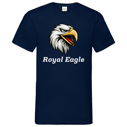 Eagle - V-Neck T-Shirt - dark