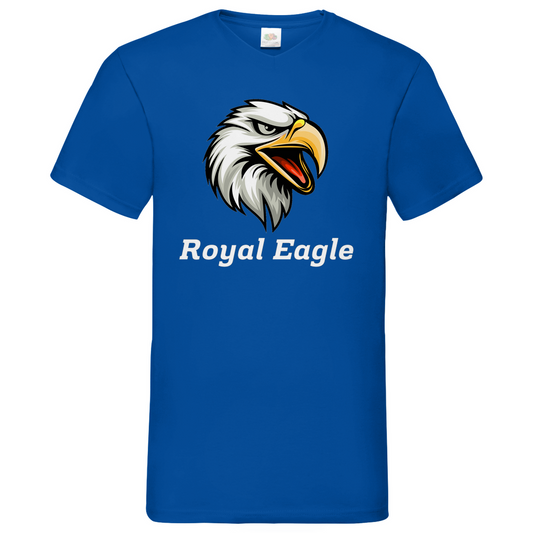 Eagle - V-Neck T-Shirt - dark