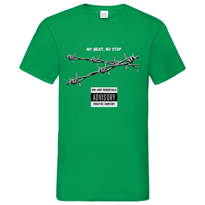 My Beat - V-Neck T-Shirt dark