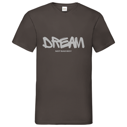 Dream - V-Neck T-Shirt - dark