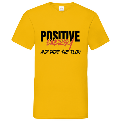 Positive Energy- V-Neck T-Shirt dark