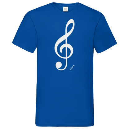 B dot K eco notekey - V-Neck T-Shirt dark