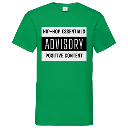 HipHop Advisory - V-Neck T-Shirt dark