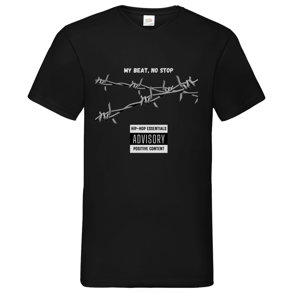 My Beat - V-Neck T-Shirt dark