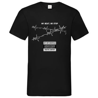 My Beat - V-Neck T-Shirt dark