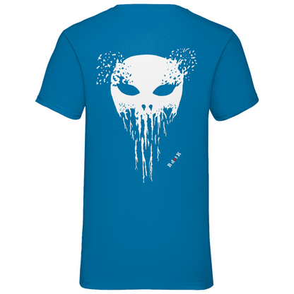 B dot K eco  Mask back - V-Neck T-Shirt dark