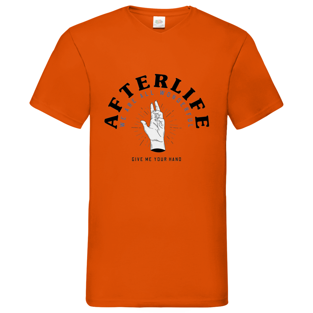 After Life -  V-Neck T-Shirt bright