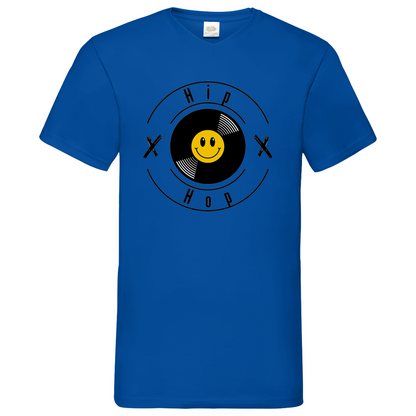 HipHop smily - V-Neck T-Shirt