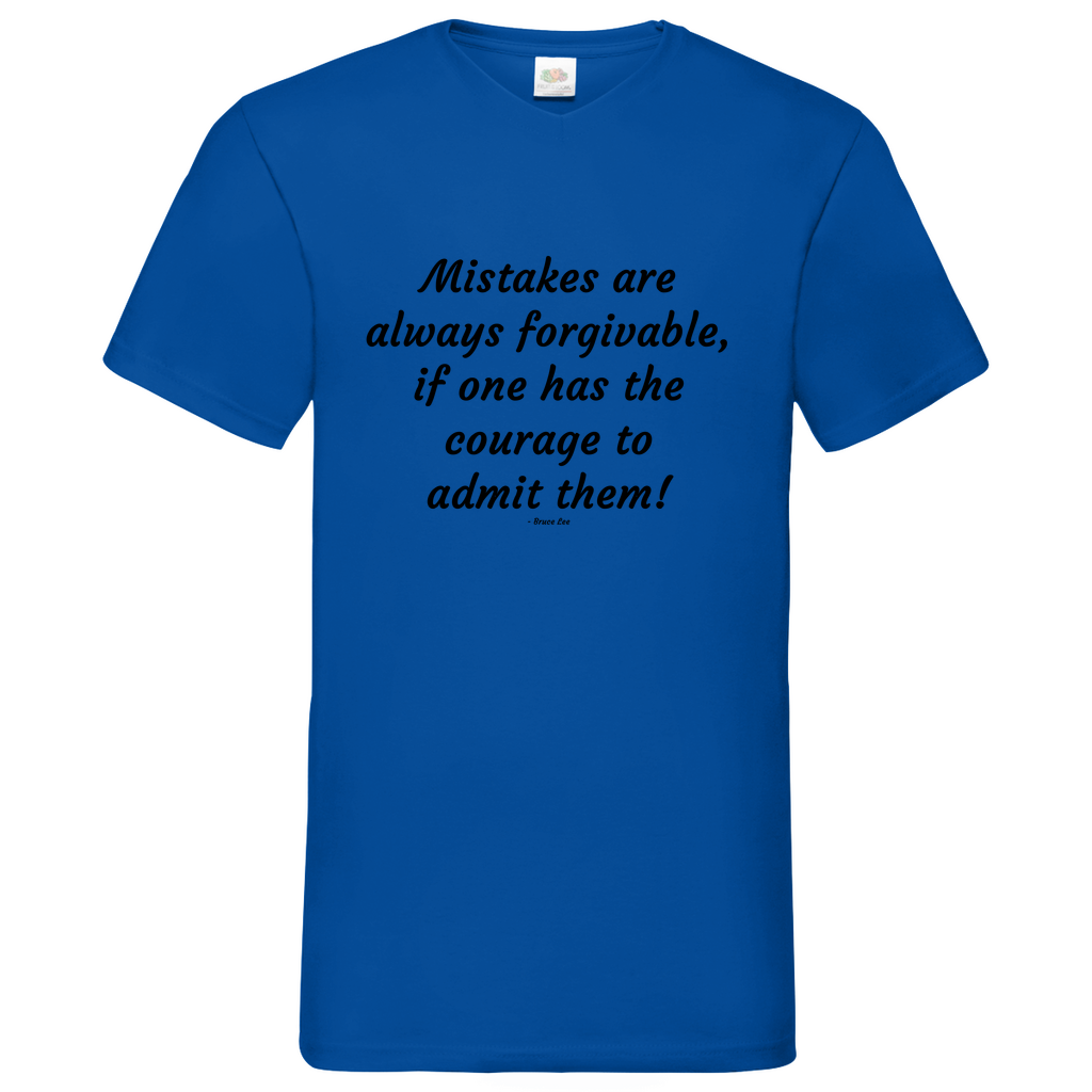 Mistakes- V-Neck T-Shirt bright