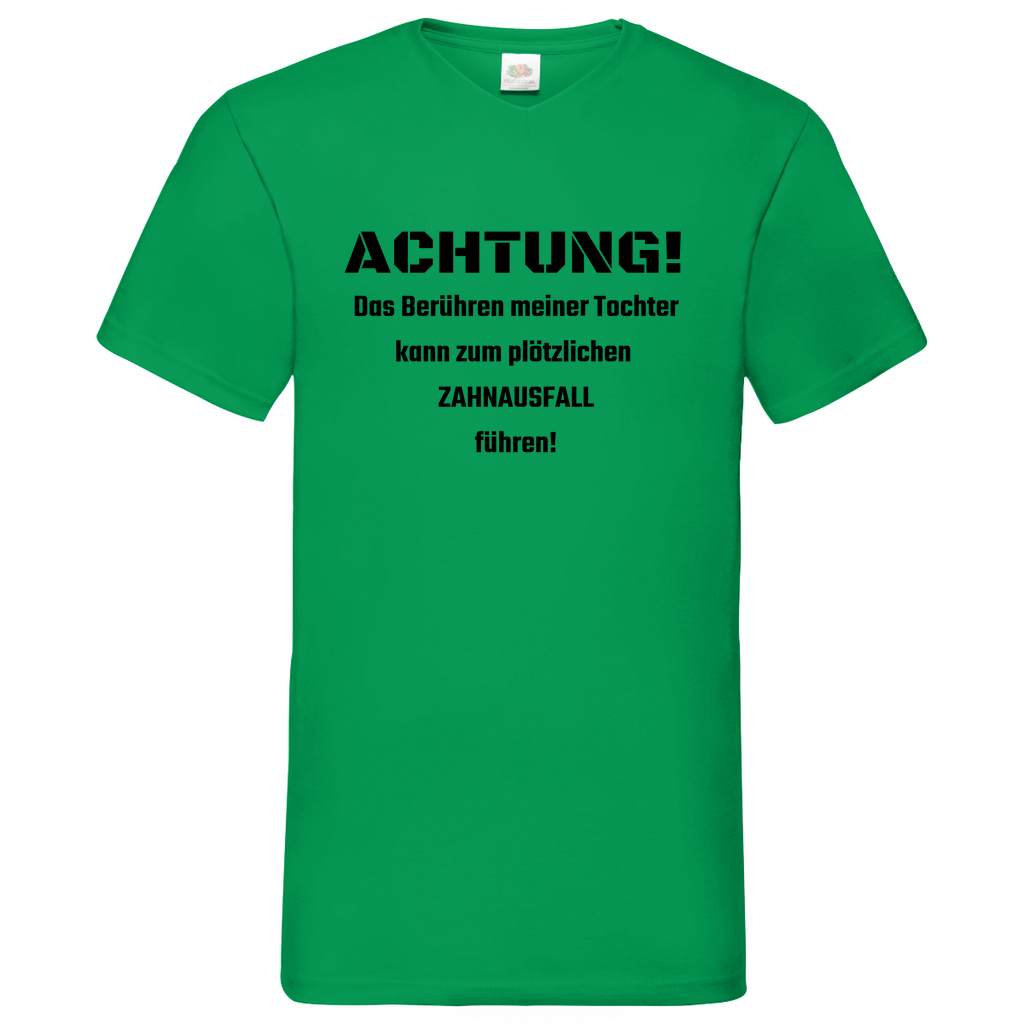 Tochter - V-Neck T-Shirt bright