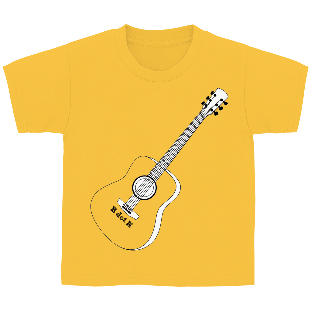 T-Shirt kids - Guitar B dot K  / bright