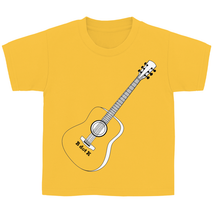 T-Shirt kids - Guitar B dot K  / bright